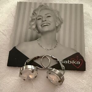 Sabika Crystal Golf Earrings